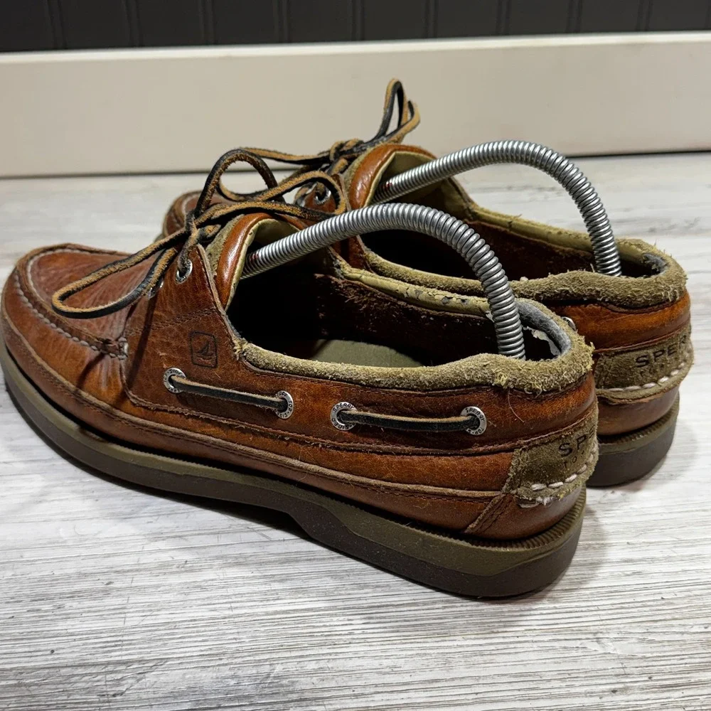 Sperry Top Sider Mako Collection Loafer Men's 10M Leather Boat Shoe 0768259